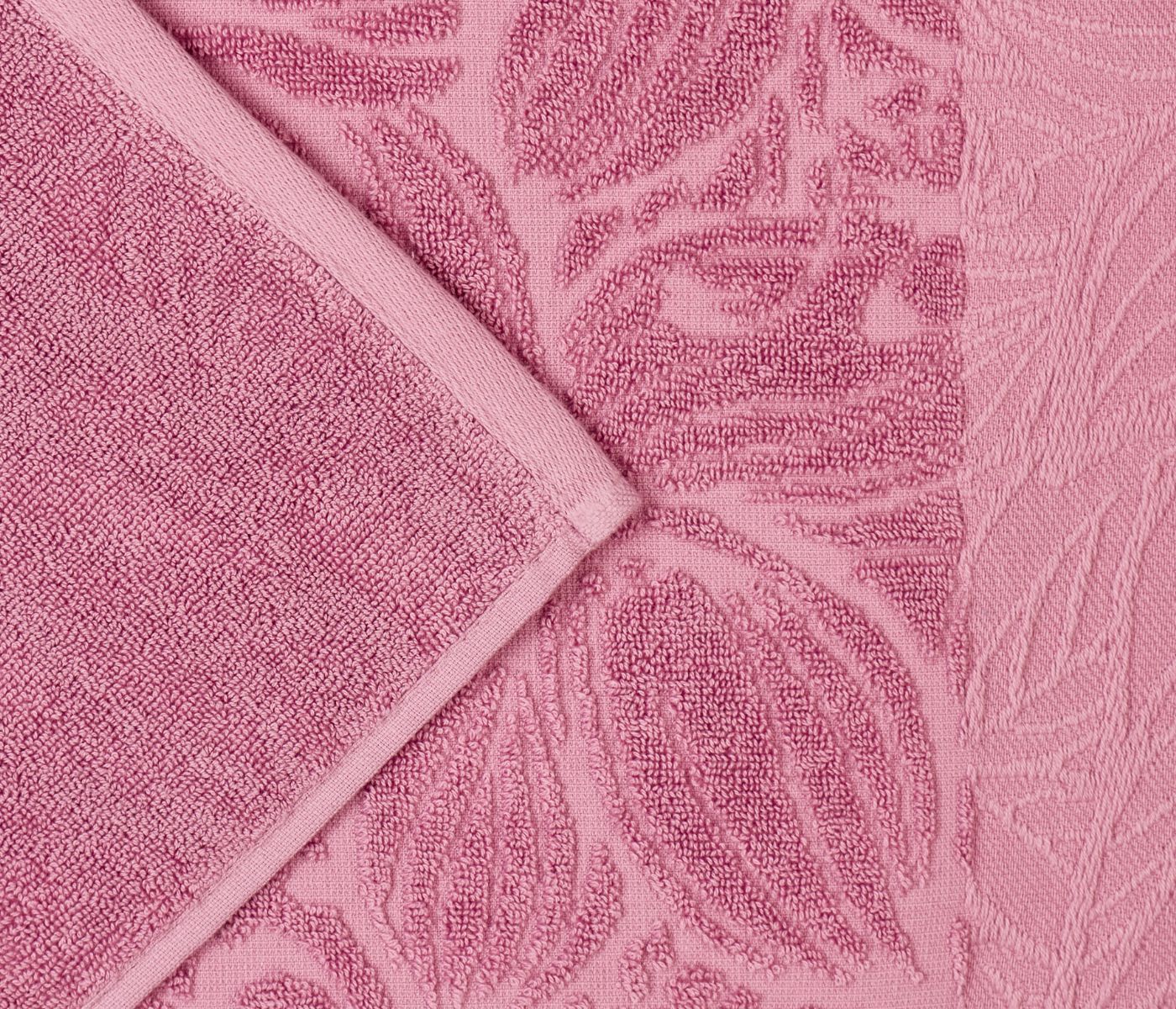 Полотенце махровое AMANDA (розовый)